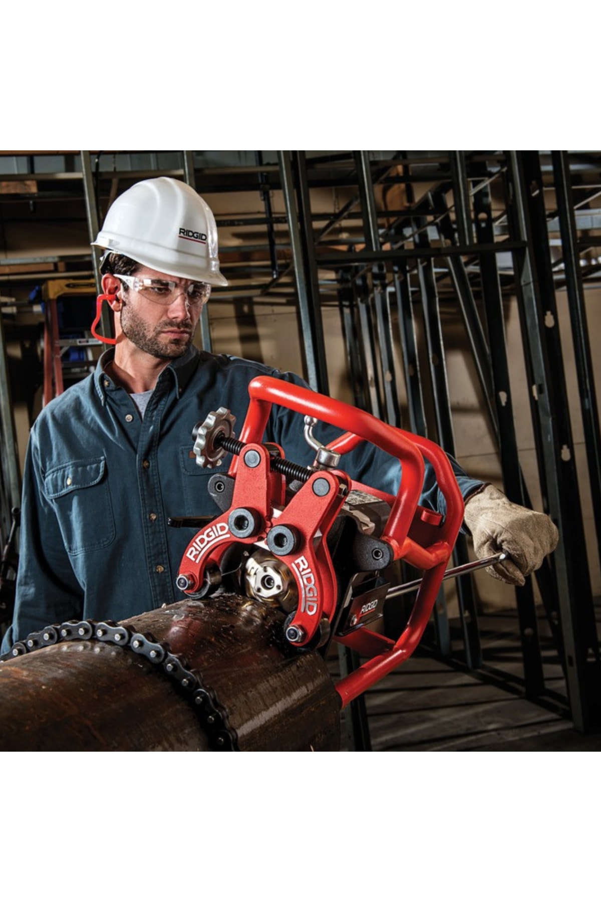 49303 B-500 37.5° Taşınabilir Boru Kaynak Ağzı Açma Makinesi