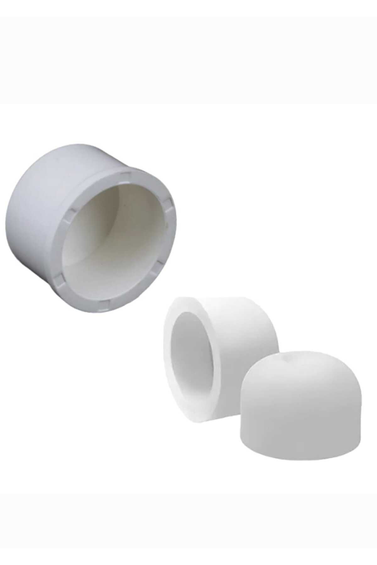 (2Adet) Pvc Boru Kapama Başlığı Tapa Pprc 32 Mm