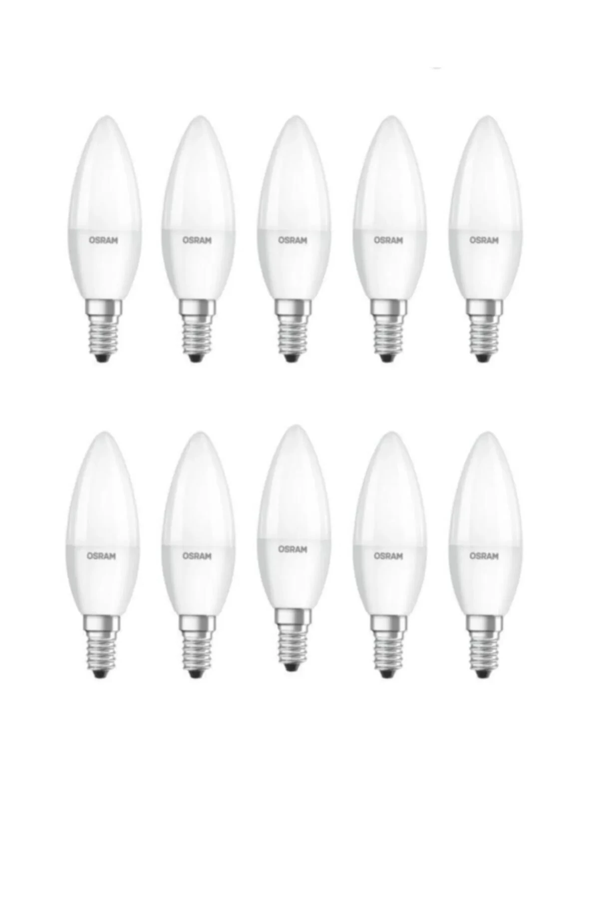 Led Value 4.9w Mum Beyaz Işık E-14 Ampul 470 Lm (10 Adet)