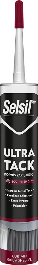 Ultra Tack Korniş Yapıştırıcısı ve 350 kg Ağırlık Taşıyan Hybrid Çok Güçlü Yapıştırıcı 290 ml