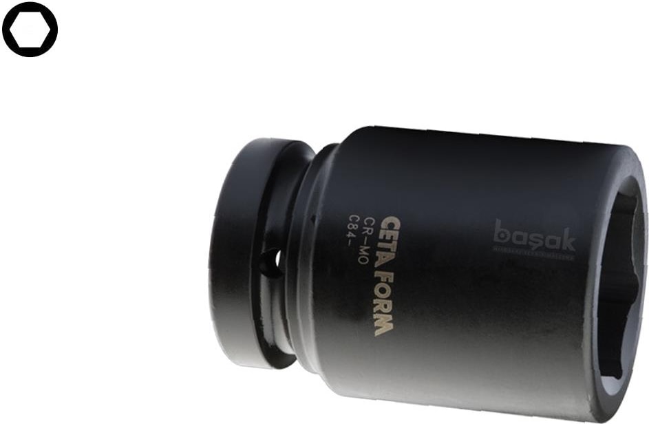 36 mm 1” 6 Köşe Derin Havalı Lokma Anahtar C84-H36
