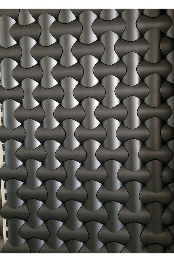 3 Boyutlu Dekoratif Duvar Paneli Füme (1M2)