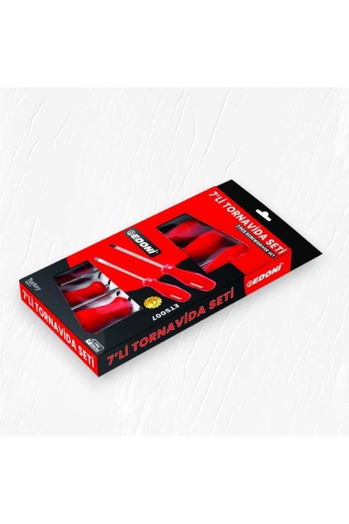 Edoni Tornavida Seti 7'li - Düz, Yıldız
