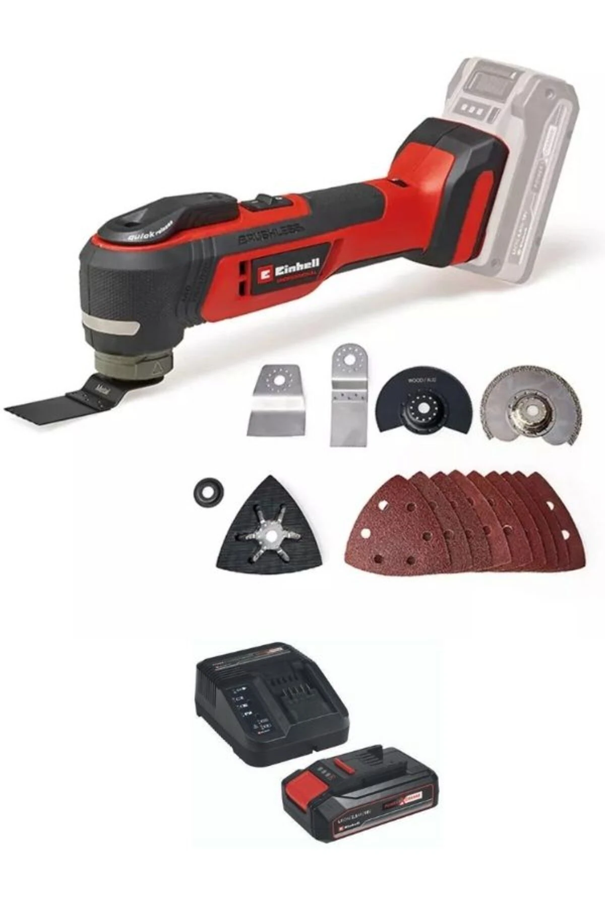 TP-MG 18 Li BL 1x2.5ah Akülü Raspalama