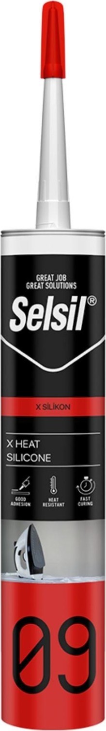 Selsıl x Kırmızı Isı Sılıkon 340 gr