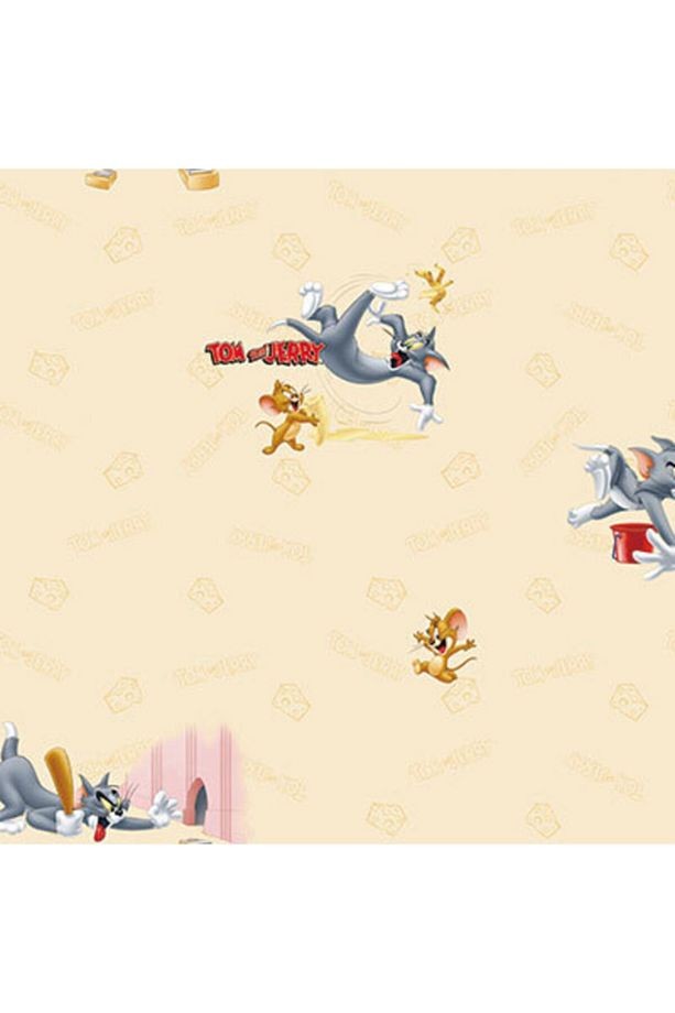 Adakıds Tom Ve Jerry Desenli Duvar Kağıdı (10,6m2)