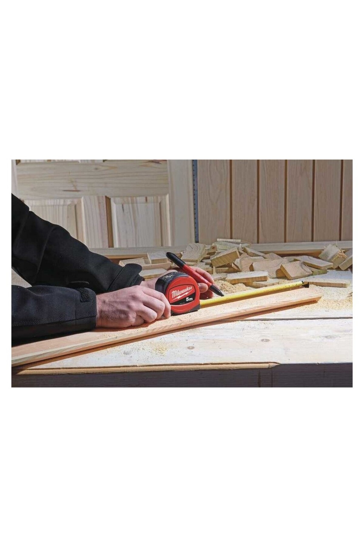 Şerit Metre Slimline 5m/25mm 16 inç T48227717
