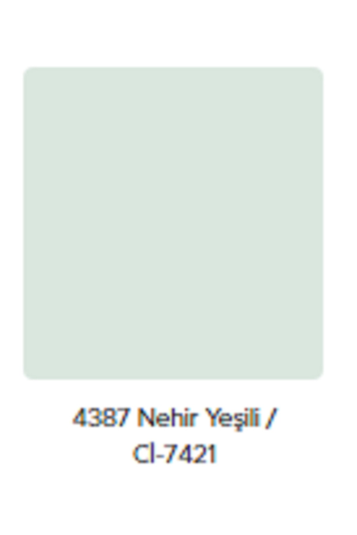 POLİSAN Popüler Plastik Mat Duvar Boyası 3.5 Kg-nehir Yeşili Rengi