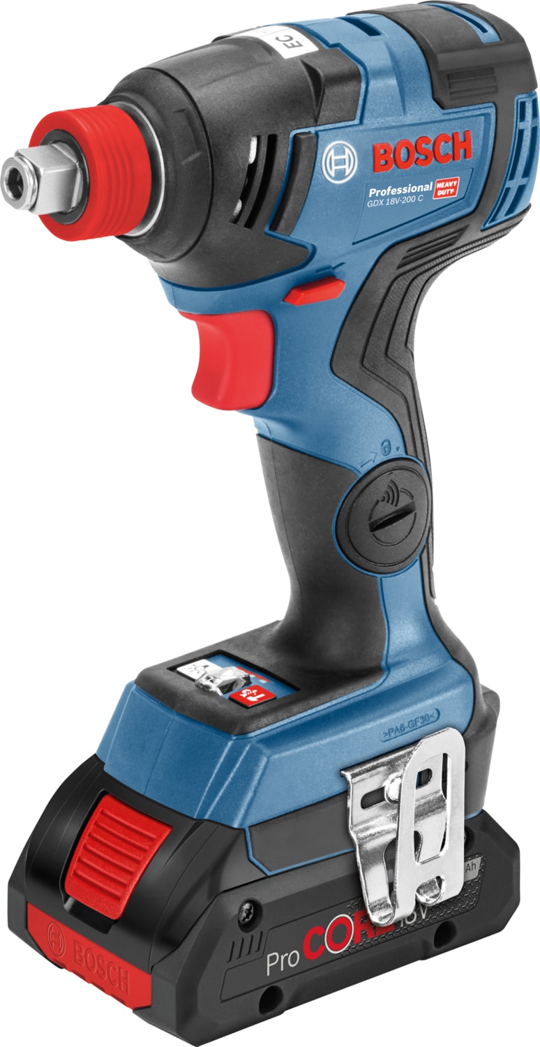 GDX 18 V-200 C Professional Akülü Somun Sıkma Makinesi (Akü ve Şarj Dahil Değil) - 06019G4204