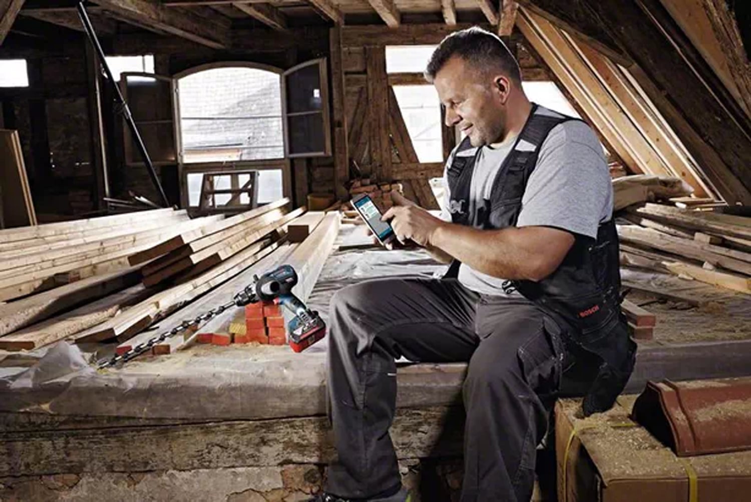 BOSCH Gsr 18V-110 C Professional Akülü Delme/vidalama Makinesi