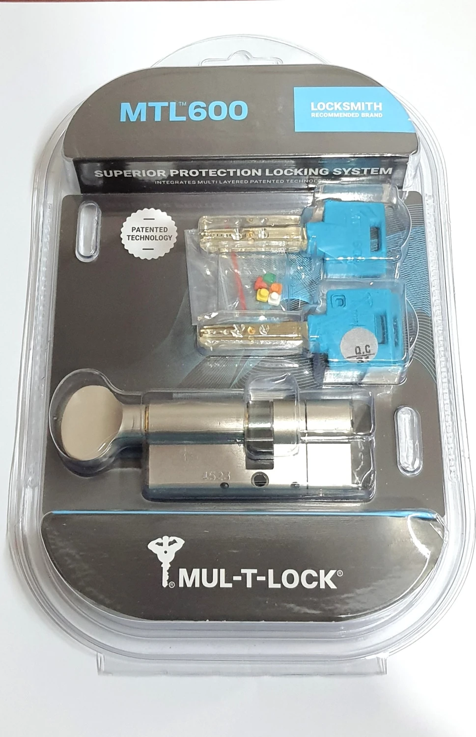 MTL600 Interactive Yüksek Güvenli Tuzaklı Çelik Takviyeli Mandallı Barel 71 mm