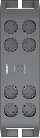 8-li SPN3180A/62 900 Joules Akım Koruma Prizi GRİ