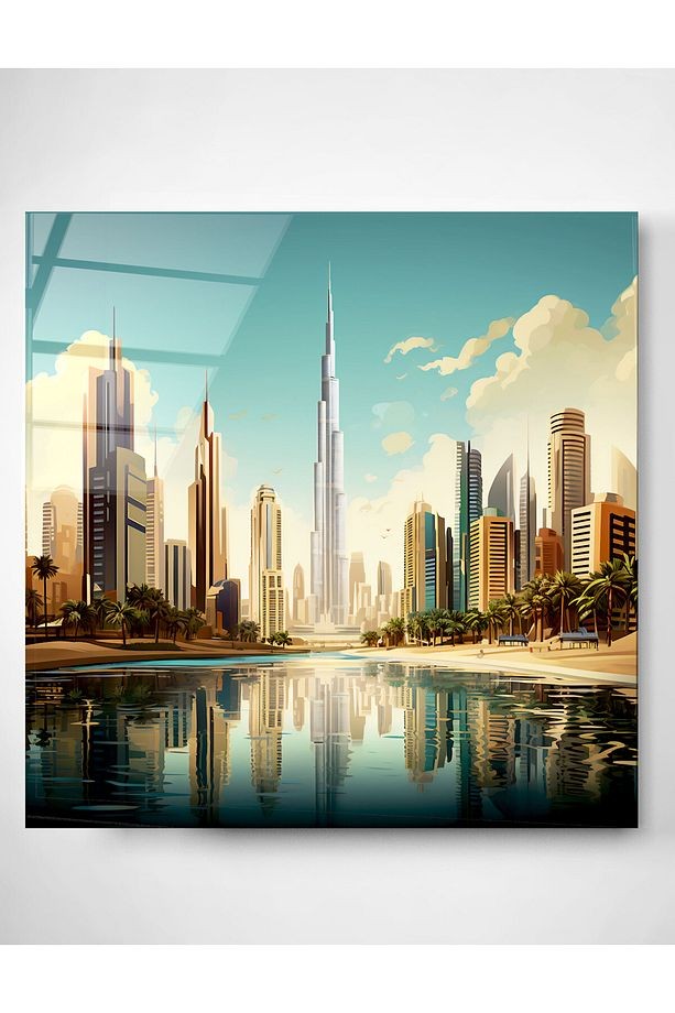 Dubai Cam Tablo, Dekoratif Cam Tablo