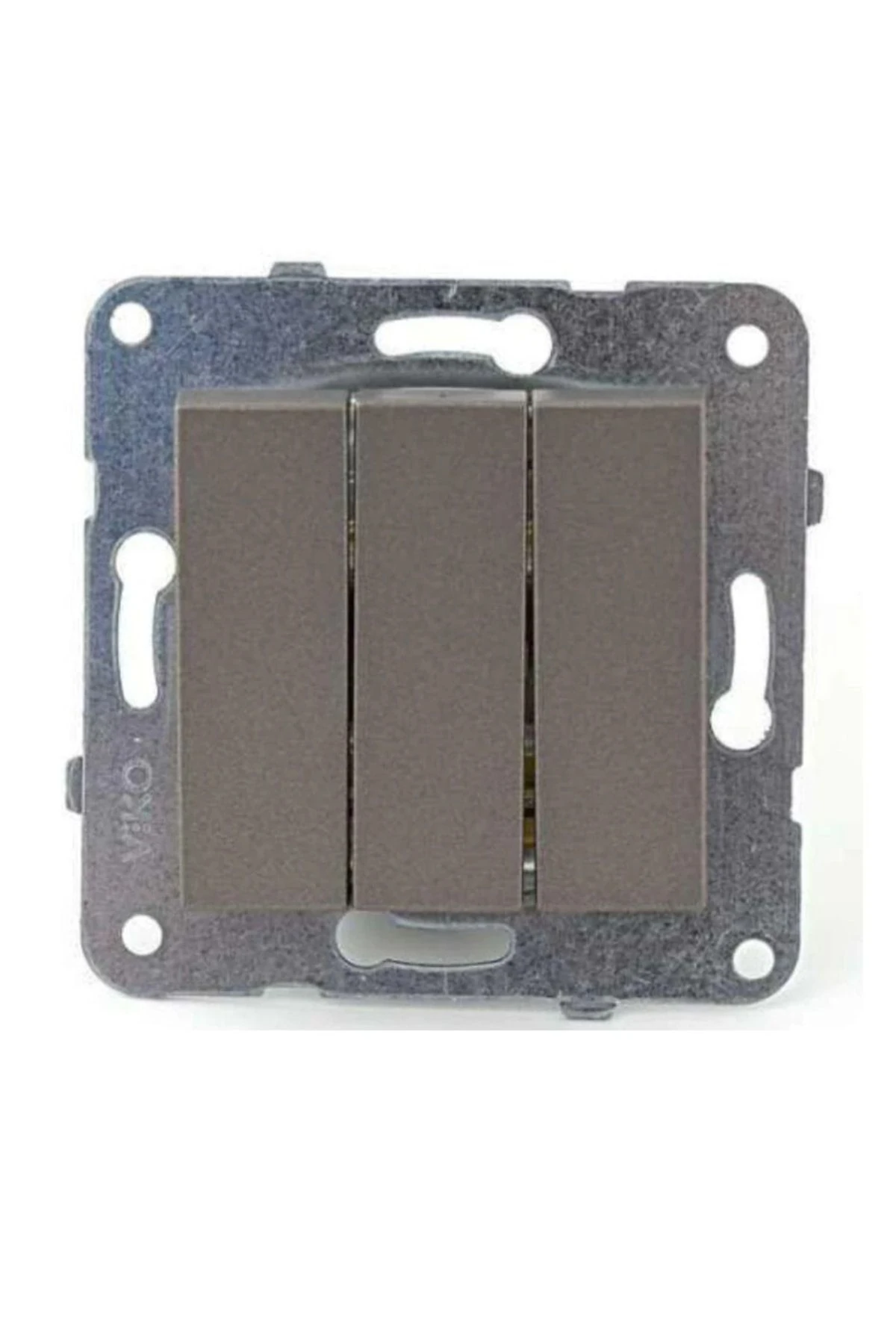 Novella Antrasit Üçlü Anahtar Çerçevesiz 92605368