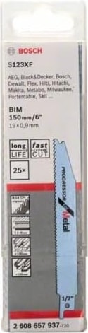 BOSCH Storemax S 123 Xf Progressor For Metal 25'li