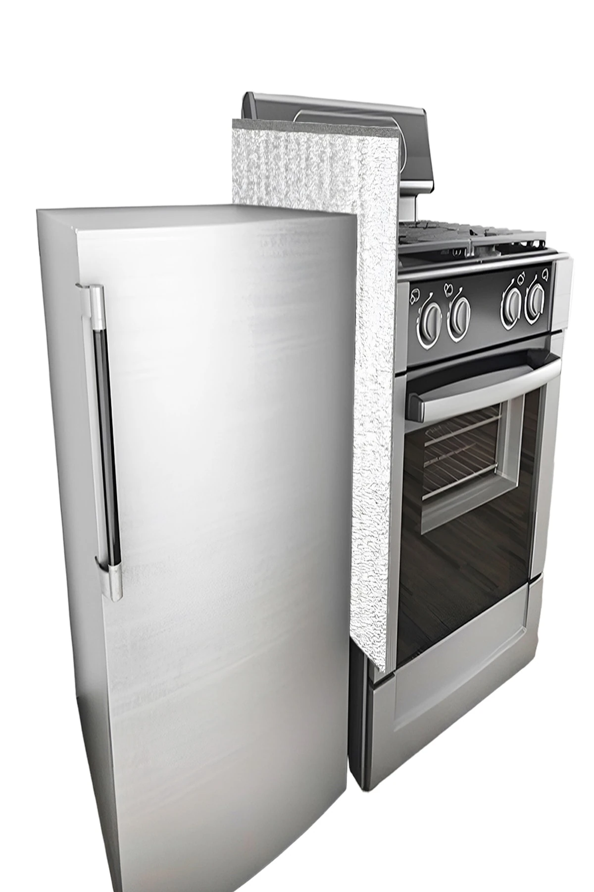 Kalorifer Petek Arkalığı Yalıtım Folyo Kaplı Yansıtıcı 15 Metre Duvar Izolasyonu Doğalgaz Tasarrufu