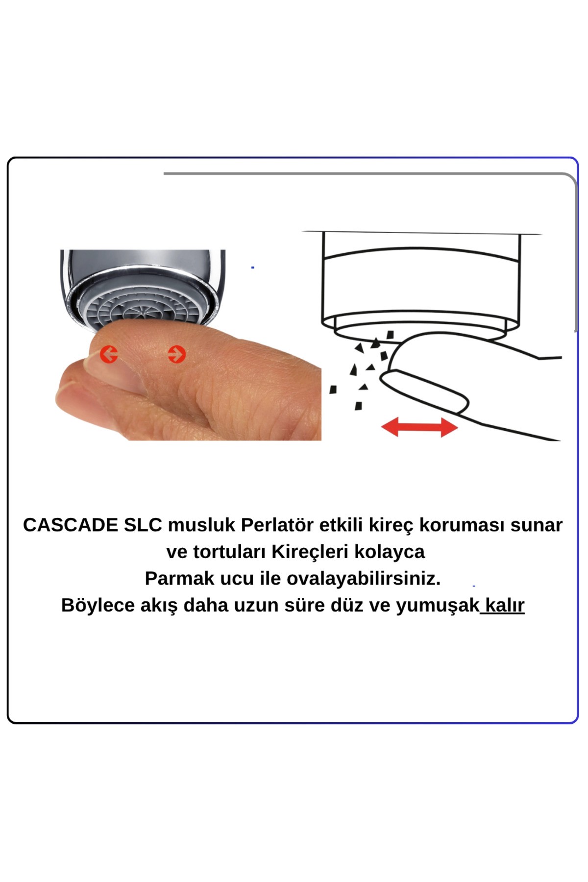 A3318601YP Perlatör M24x1 Cascade SLC Dak 5l (Tasarruflu)