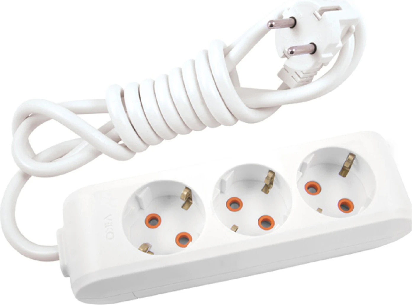 Multi-Let Üçlü Priz Topraklı Kablolu 2 M 3 Adet