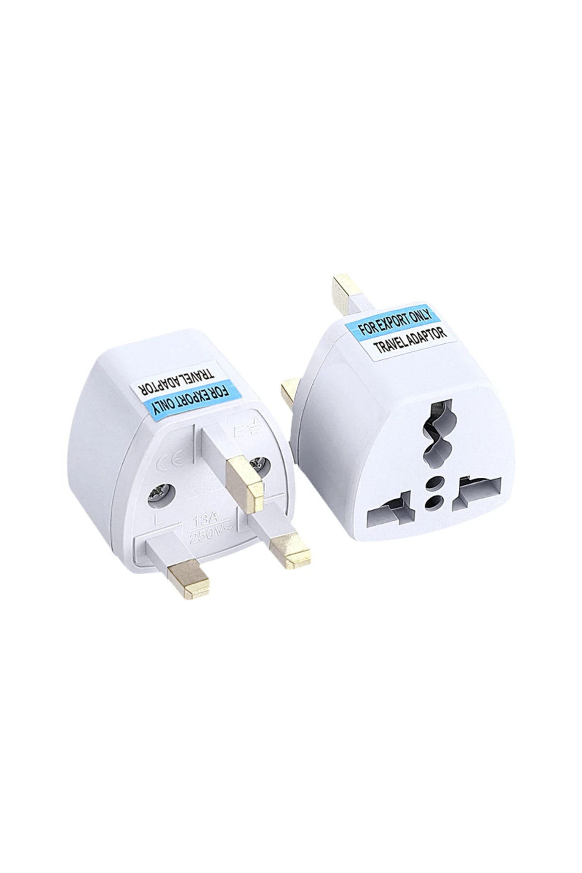 Üniversal 3 Pinli Ingiltere, Hong Kong, Irlanda, Kıbrıs Seyahat Fişi Adaptörü Tip G Plug Adapter