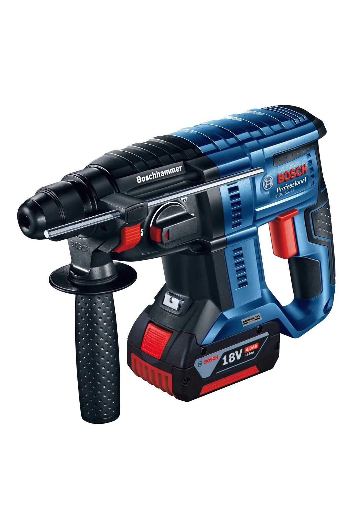 Orijinal Akülü (1 X 4,0 AH AKÜ) Kırıcı Delici Makine Sds Plus Gbh 180-lı Al Marka Yapıştırıcı