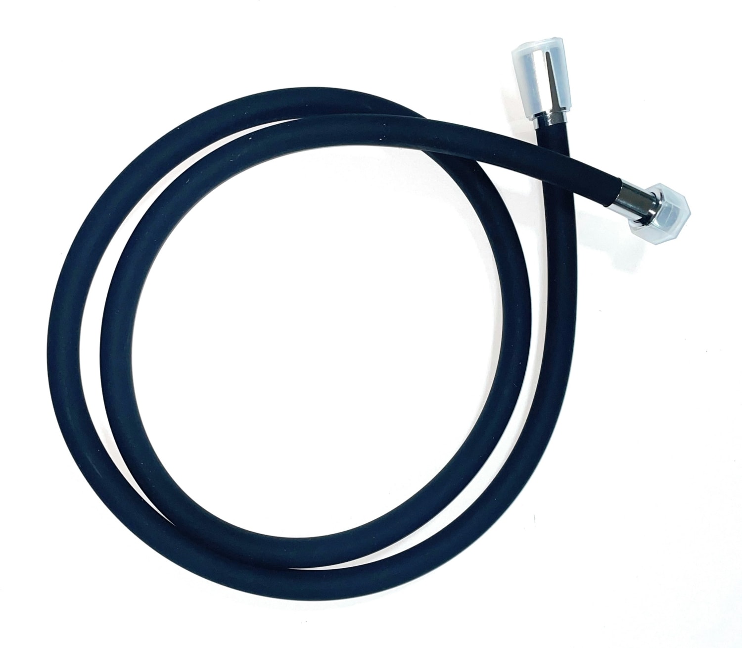 Ar Musluk Banyo Batarya Duş Spiral Fleks Hortum 150CM Silikon Kauçuk Hortum Siyah TRM0578