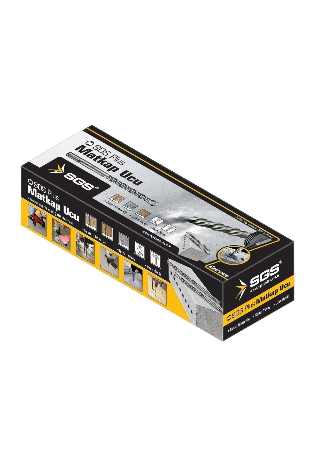 SDS Plus Matkap Ucu 12×210 | Karbür Uçlu Delme Ucu