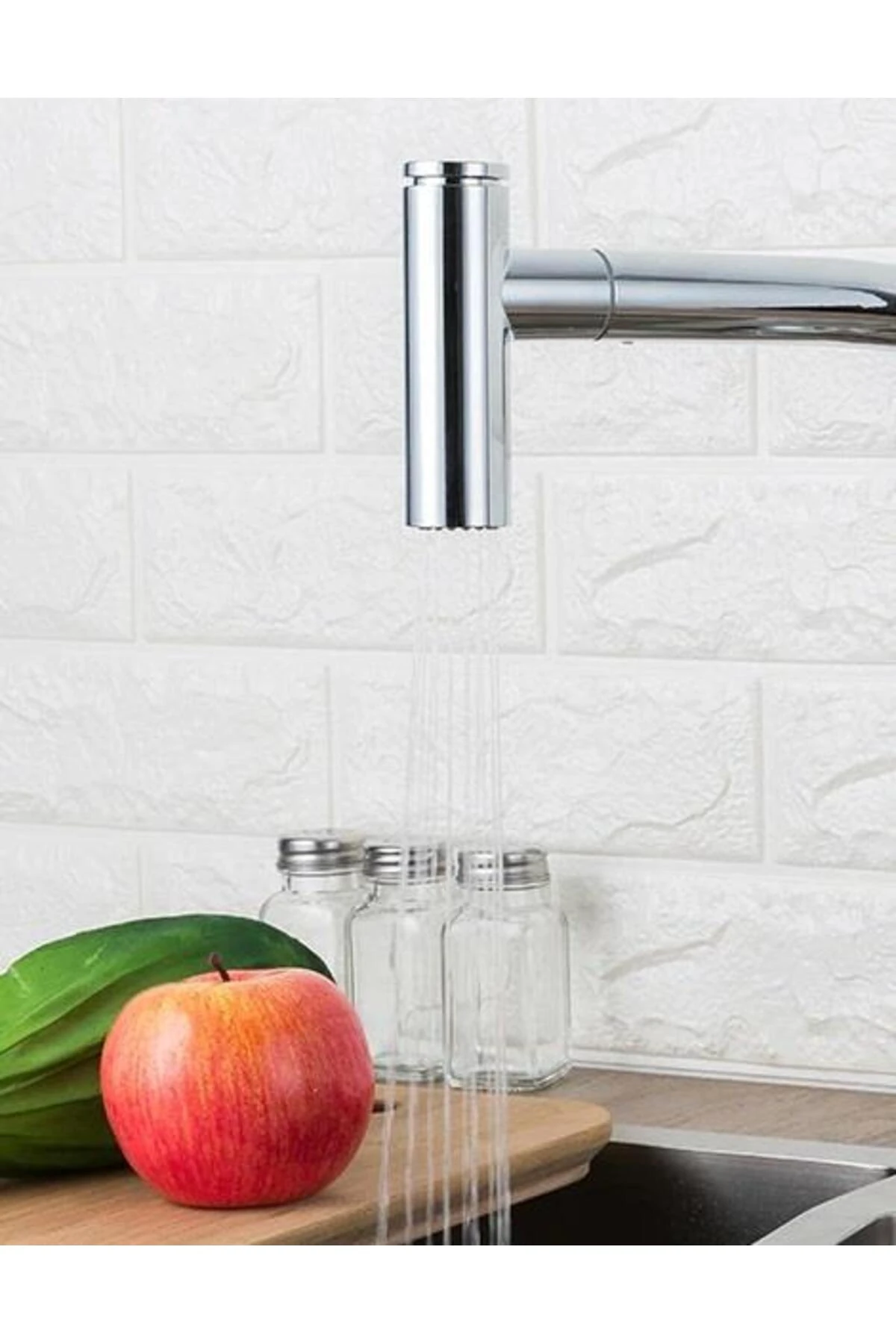 VİLAS Banyo Mutfak Batarya Fonksiyonlu Musluk Başlığı