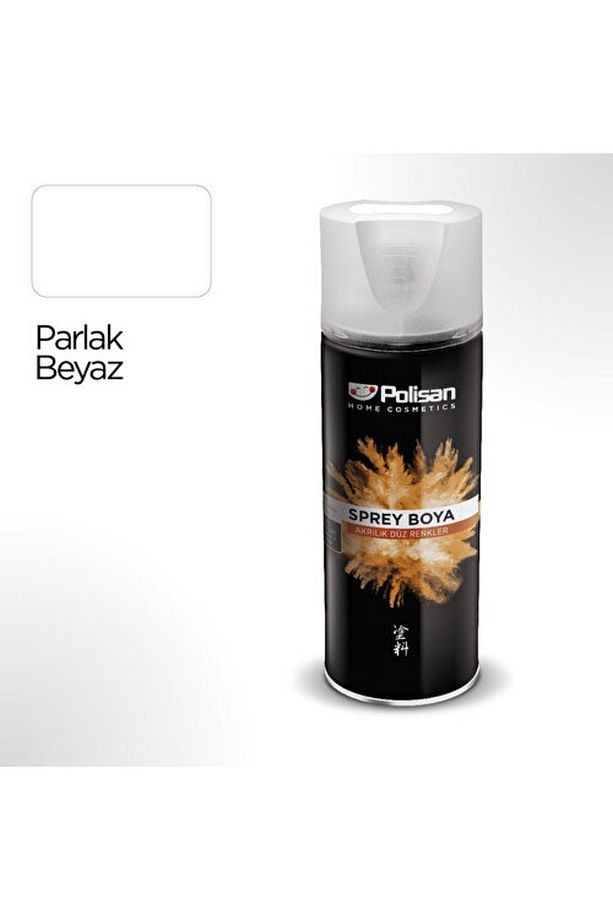 Akrilik Parlak Beyaz Sprey Boya 400 ml