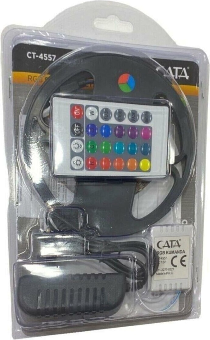 CT-4557 Rgb Şerit LED Seti 5 mt 96 Renk