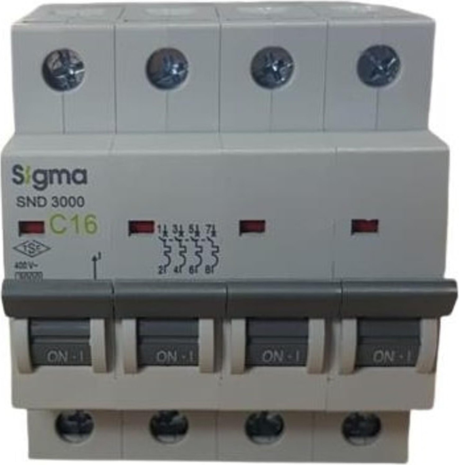 4X16A C/3ka W Otomatik Sigorta (3lü)