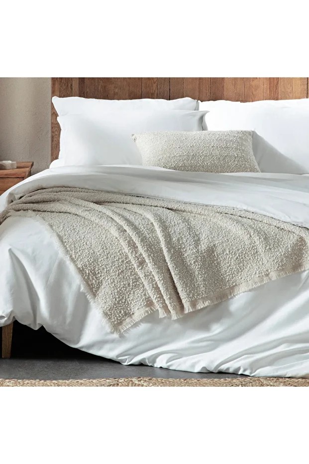 Cıelo Bambu Nevresim Takımı 200x220 Cm Ekru