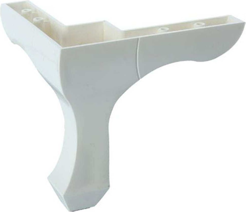 LK0128 4 Adet Plastik Lükens Mobilya Ayağı, 3 mm Lüks Sağlam