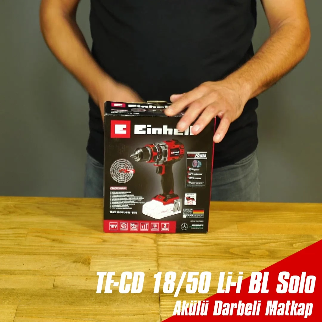 TP-CD 18/50 Li-i BL - Solo, Akülü Darbeli Vidalama