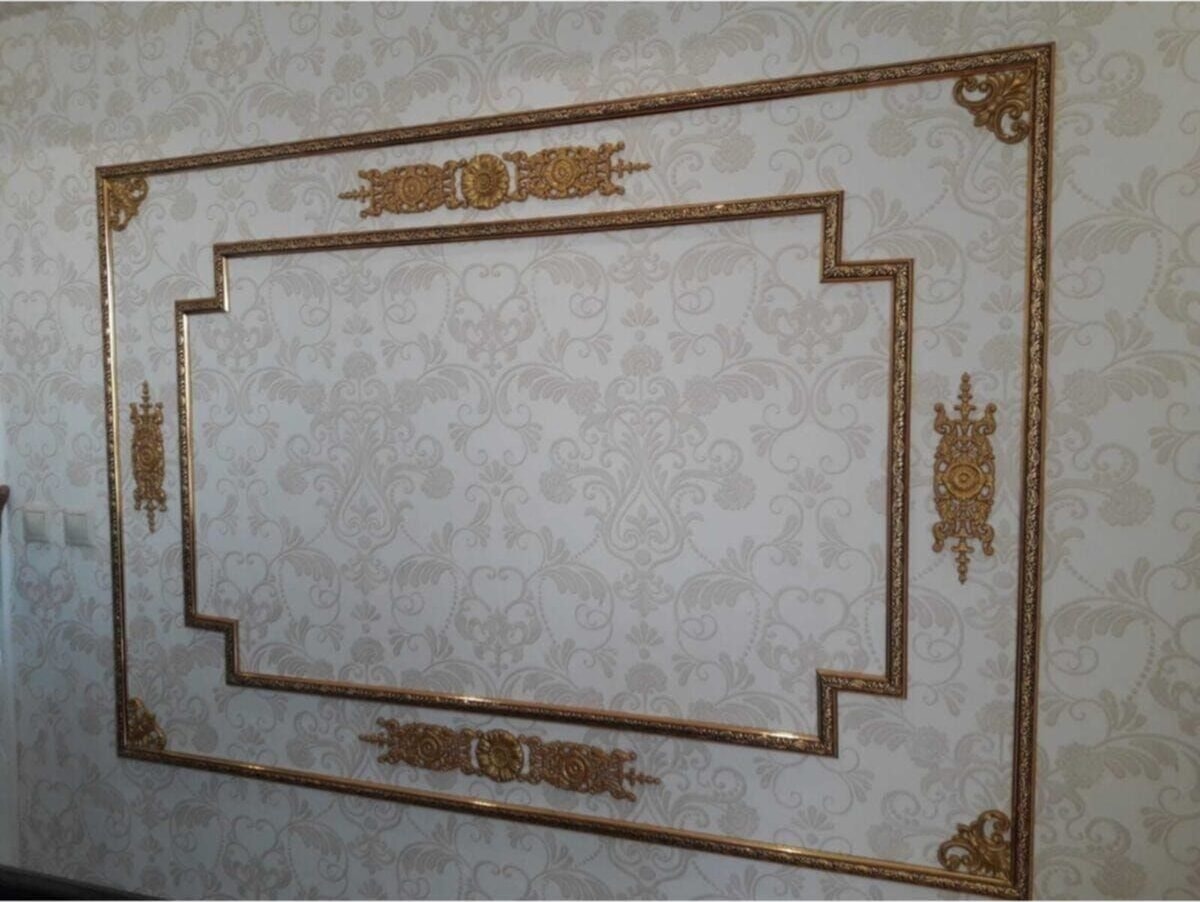 Boyanabilir Çıta Motifi 8,5X30 Cm, Şık ve Çok Amaçlı Dekoratif Detay