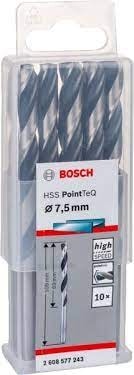 BOSCH Hss-Pointteq 7.5 mm 10'lu Paket Matkap Ucu - 2608577243