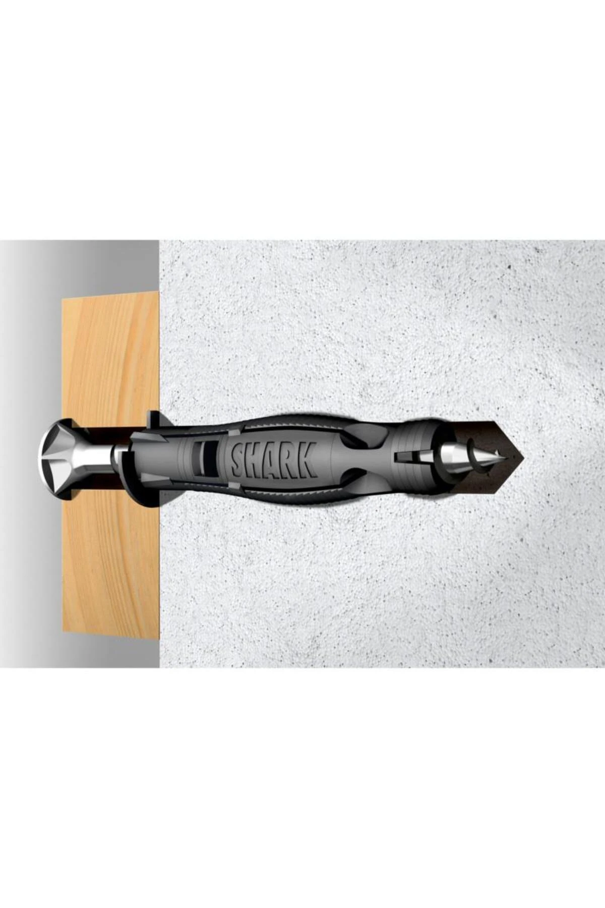 Shark Pro Ahtapot Dübel 8x46 Siyah 200 Adet