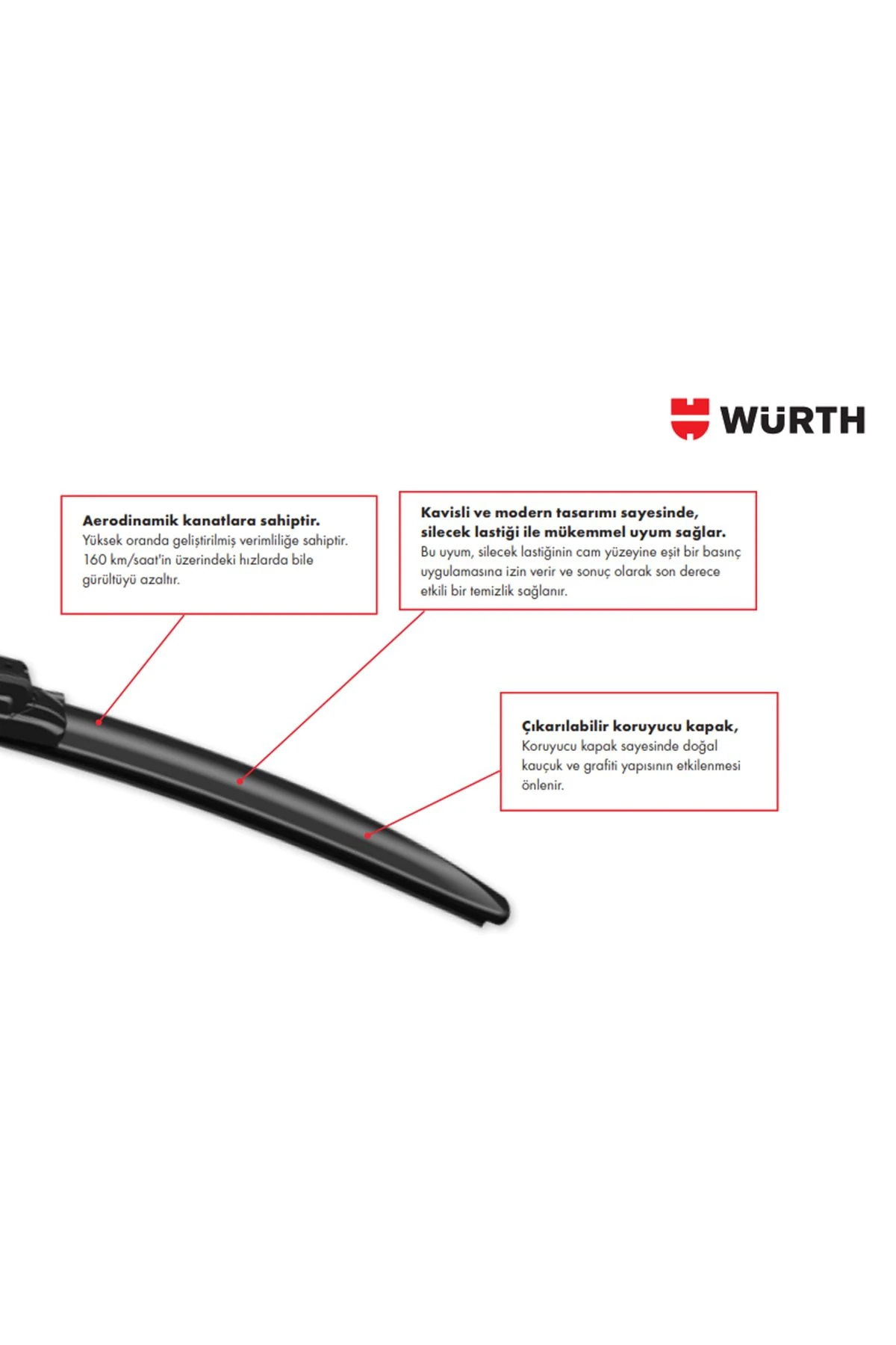 Muz Silecek Takımı Volkswagen Golf 5 2006-2008 ile uyumlu