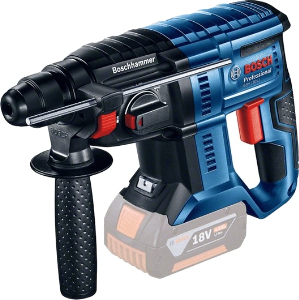 BOSCH Promix Akülü Kömürsüz Kırıcı Delici Çift Akülü Motor 2 Joule , 18.00 Volt 5.0 Ah – Gbh 180 Lı