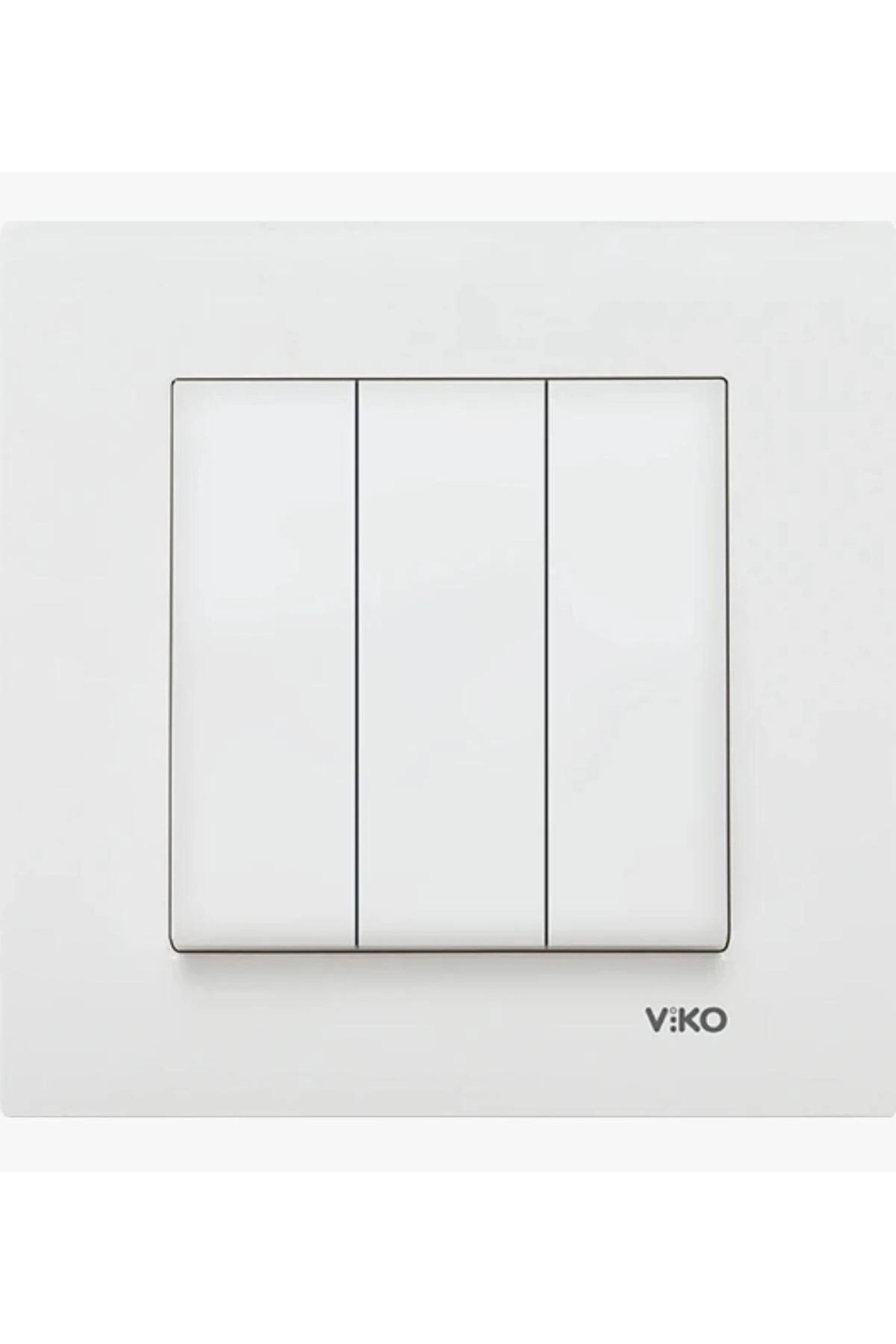 Karre Beyaz Üçlü Anahtar