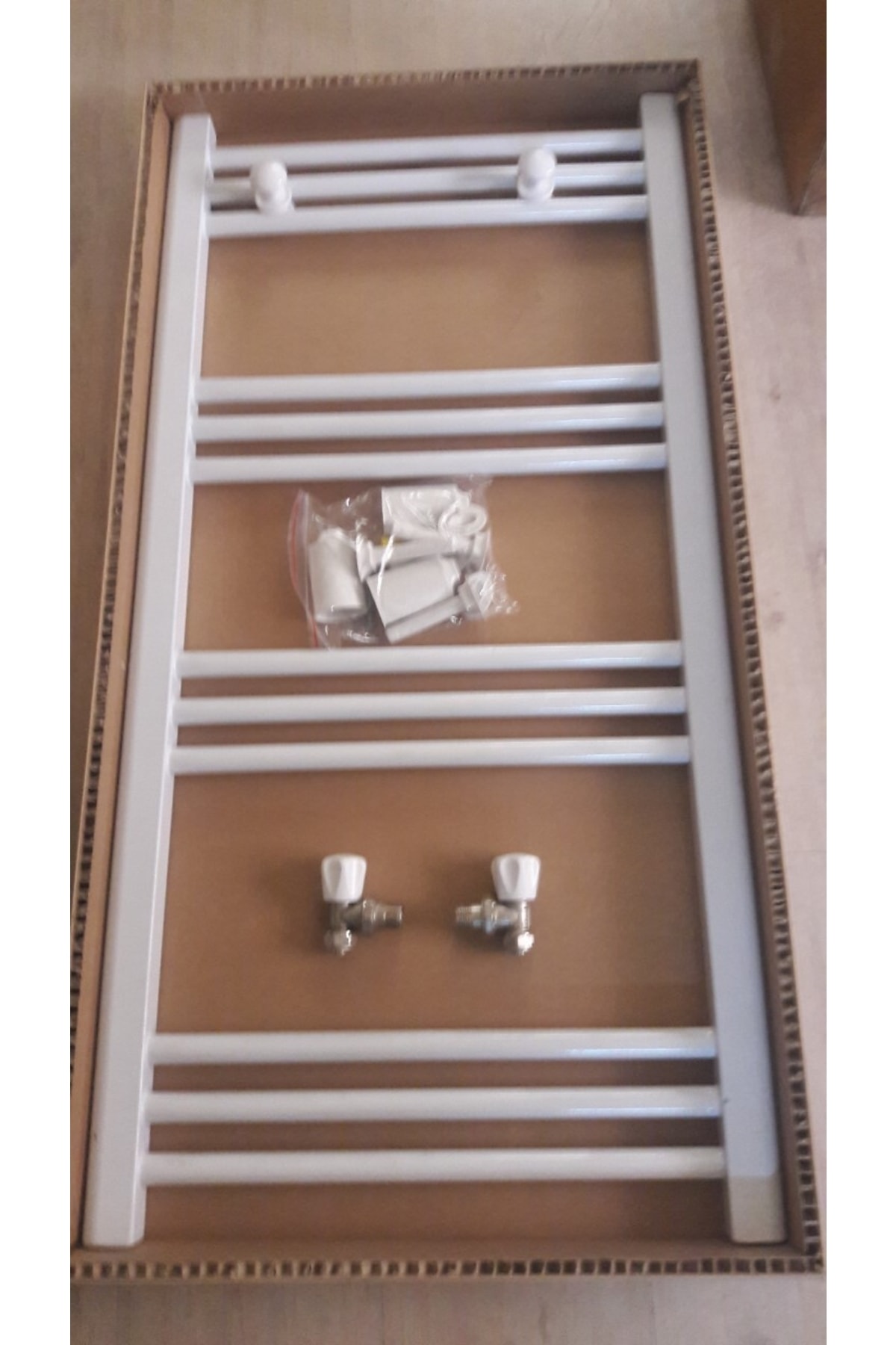 400x1000 Beyaz Havlupan 2 Adet Beyaz Vana