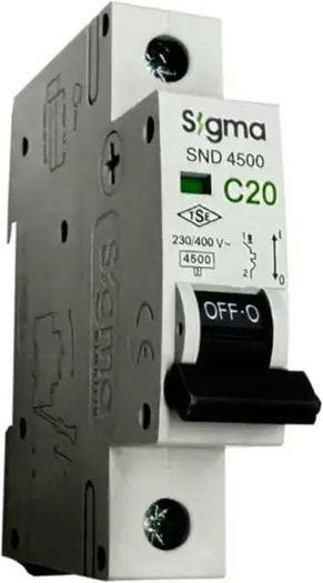 SND4500 4.5ka 1p C20 Otomatik Sigorta