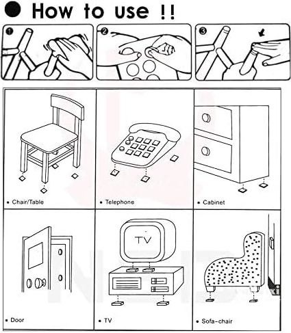 Furniture Equipment Yapışkan Keçe Zemin Koruyucuları Mobilya Ayakları Için Keçe Pedleri Zemin Koruyucuları Ses Azaltıcı Keçe Mobilya Pedleri, Kendinden Yapışkanlı Keçe 25X25MM