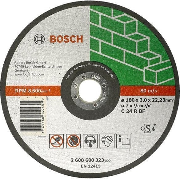 BOSCH 180X3 Mermer Kesici Taş 2 608 600 323