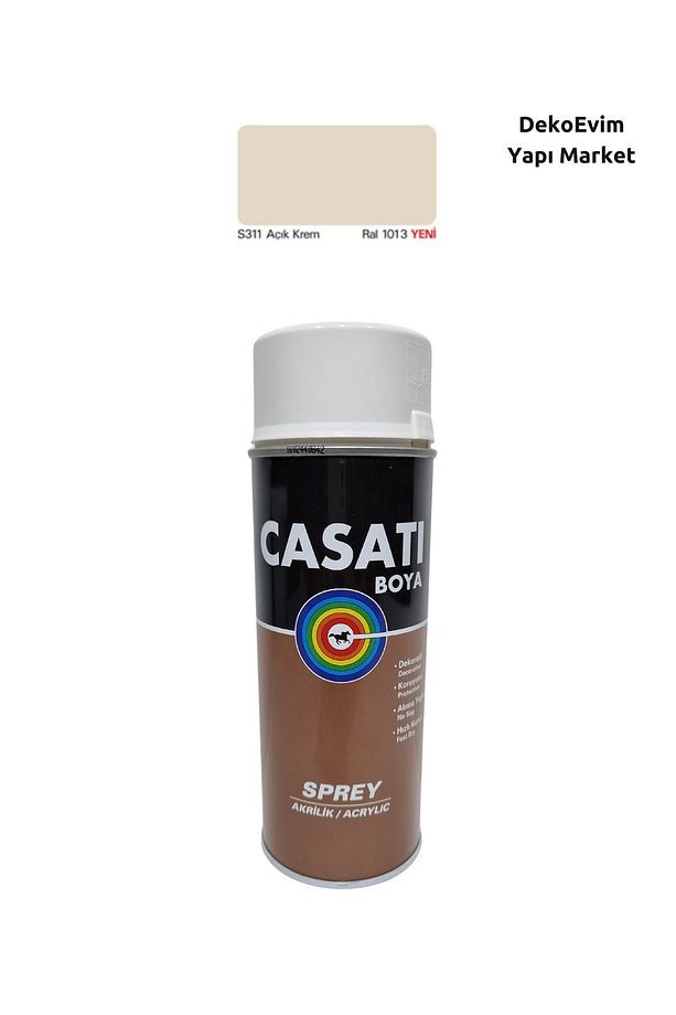 Sprey Boya S311 Açık Krem 400 Ml.