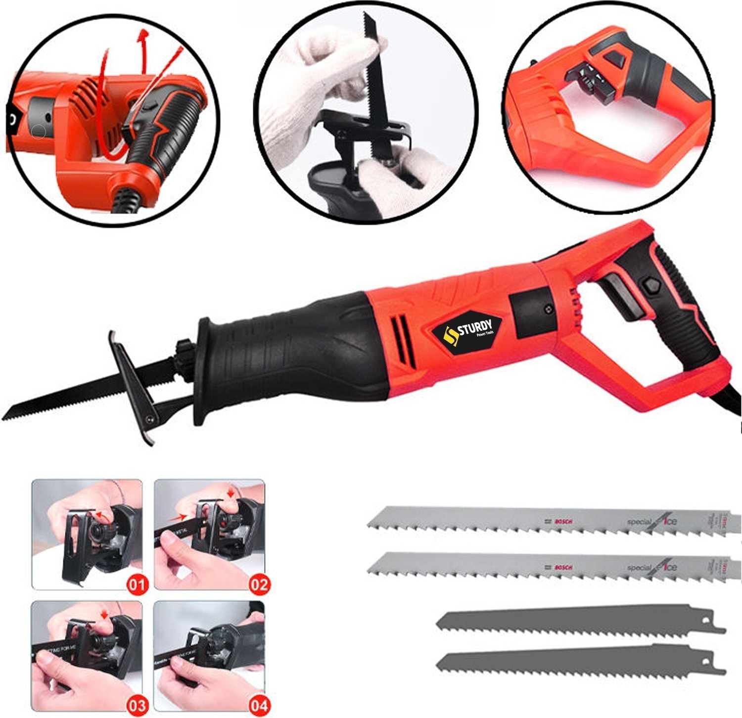 Sjs Metal Şanzıman Tilki Kuyruğu Kemik Kesim Makinesi 32000 W