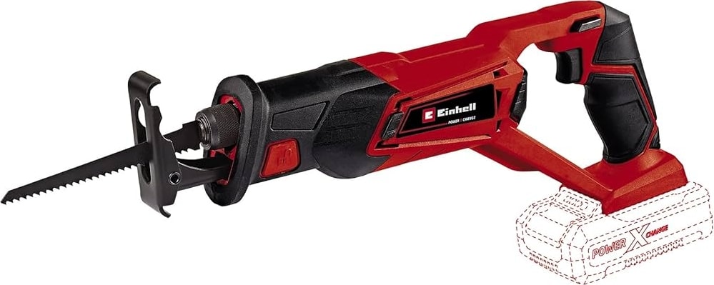 Akülü Kılıç Testere TE-AP 18/22 Li-Solo Power X-Change (18 V, Li-Ion, 2600 dev/dk Maks. Stroklu, 100 mm Maks. Kesim Derinliği, Akü ve Şarj Cihazı Dahil Değildir) - 4326300