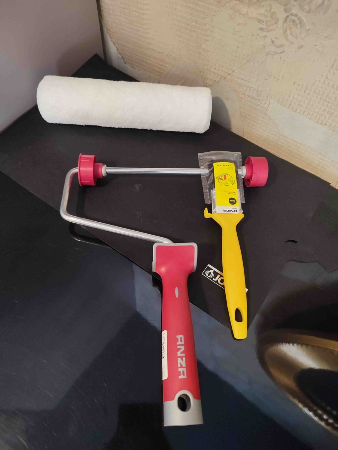 JOTUN Anza Ekonomik Boya Seti(23 cm Rulo, Sap, 35 mm Kestirme Fırçası)