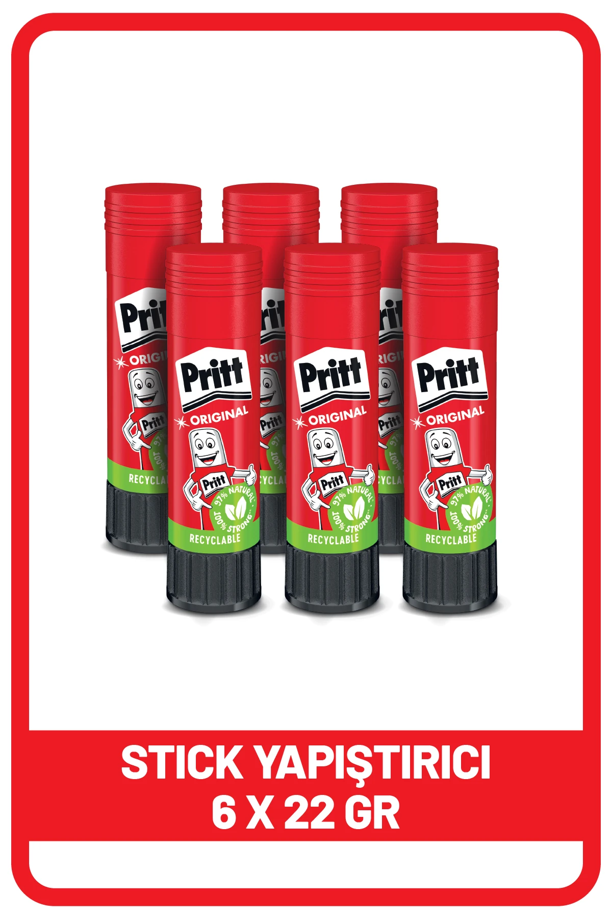 Stick Yapıştırıcı 22 Gr - 6 adet
