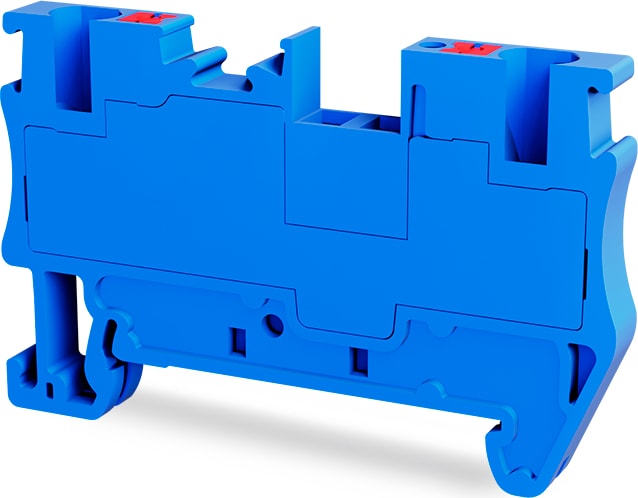 Pft 2,5 mm Mavi Push-In Tek Katlı Klemens