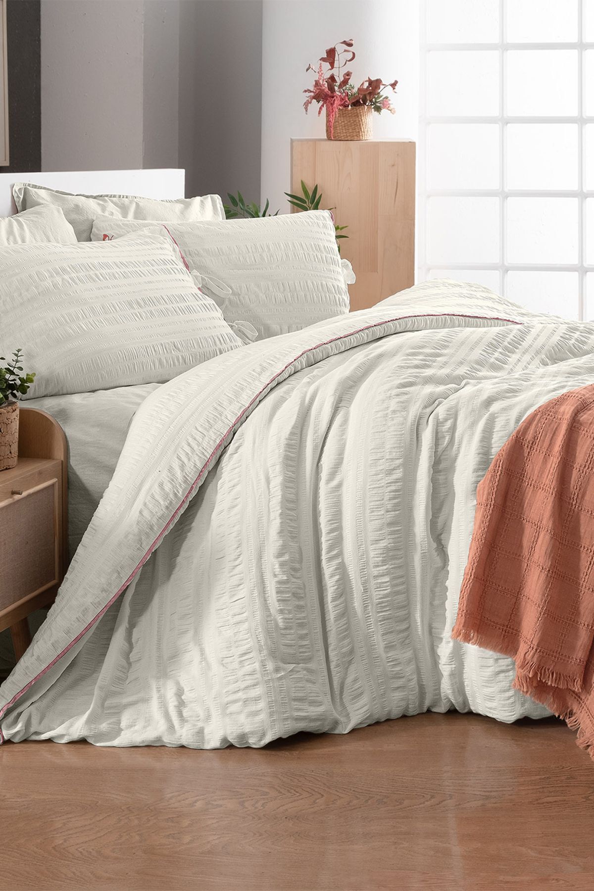 Leon Tek Kişilik %100 Pamuk Mood Comfort Nevresim Takımı
